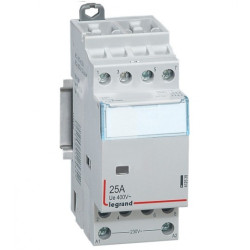 Stycznik modułowy 25A 4NO cewka 230V instalacyjny 4-biegunowy 2-modułowy LEGRAND