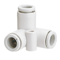 Złączka pneumatyczna Wciskane 4 mm Wciskane 4 mm SMC Adapter delta do rur