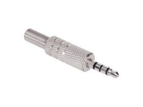 Wtyk Jack 3.5 metalowy czteropolowy