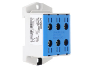 Złączka OTL50-3 kolor niebieski 3xAl/Cu 1,5-50mm2 1000V AC / 1500V DC Zacisk uniwersalny MAA3050B10