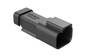 Złącze samochodowe 2-pinowe Amphenol Industrial -rzędowe Męski 13A AT Złącze samochodowe