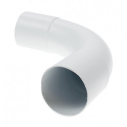 Złączka kątowa sztywna ZKS-40 biała do rur elektroinstalacyjnych gładkich RLm-40 i peszli PUDEŁKO 10szt.