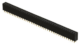 Gniazdo PCB 100 -pinowe 2 -rzędowe raster: 2.54mm typu płytka – płytka Proste Przewlekany