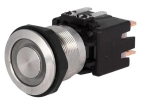 Przełącznik wandaloodporny Poz 2 DPST-NO 12A/250VAC IP64 1241.6824.1121000