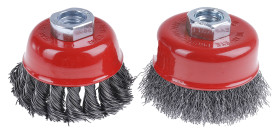 Szczotka doczołowa, szerkość: 75mm, M14