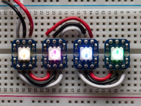 Adafruit Breadboard-friendly RGB Smart NeoPixel - Pack of 5