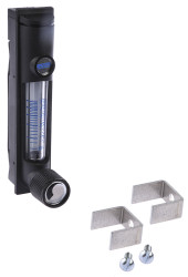 Przepływomierz do gazów 0.05 L/min → 0.5 L/min Zmienny obszar 1/8 NPT żeńskie 1/8 in