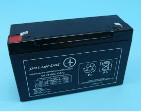 6V/12Ah CB 151x50x94 F1 POWERBAT AGM