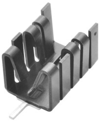 Fischer Elektronik FK 252 SA 220 V FK 252 SA 220 V Radiator 21 K/W (D x S x W) 25.4 x 14.5 x 13.51 mm TO-220