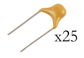 Opencircuit 10μF Multilayer ceramic capacitor - 25 pcs