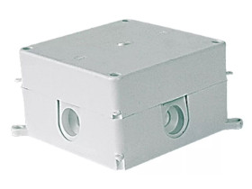 Puszka naścienna PK5 125x125x70 mm dławicowana IP44 biała 83028006 SIMET