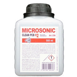 Microsonic clean PCB K2, płyn do myjek ultradźwiękowych, opakowanie 500ml