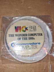 Vic20 Button - original with patina