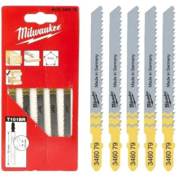 Zestaw brzeszczotów do wyrzynarki do blatów 5szt MILWAUKEE