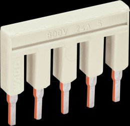 2002-405 5-way push-in type jumper bar/terminal block for WAGO 2002