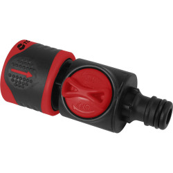 Toolcraft 1561116 Control Valve 13mm Hose Connector with Regulator