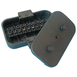 Berger & Schröter 48073 Connector box Trailer Electrical Wiring Black
