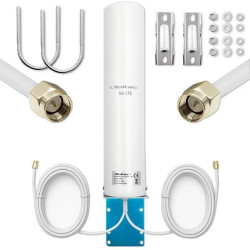 Qoltec Antena 4G LTE DUAL 12dBi dookólna zewnętrzna