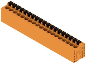 Weidmüller 1331370000 Zaciski śrubowe 2.5 mm² Ilość styków 19 pomarańczowy 15 szt.