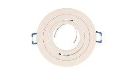 Led Line Oprawka Sufitowa Oczko Okrągła Ruchoma Slim Biała Szcz Orosa 5 Lat...