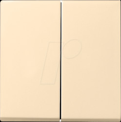 029501 Rocker Switch, 2-Way, Arrows, Cream White Glossy