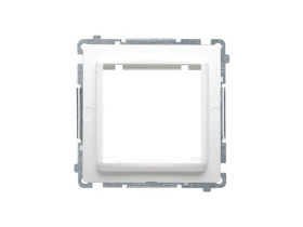 SIMON BASIC Adapter przejściówka na osprzęt 45x45mm biały BMA45M/11 KONTAKT SIMON