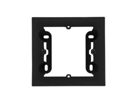 SIMON 55 Puszka natynkowa pojedyncza do ramek LINE/DUO wys. 40 mm czarny mat TPN1/149 KONTAKT SIMON