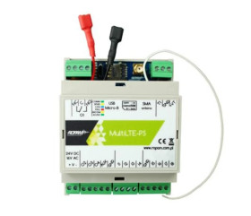 Moduł pow. i ster. LTE, odb. RF, wb. zasilacz, DIN MultiLTE-RF-PS-D4M ROPAM