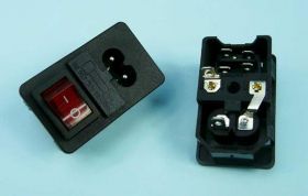 WT.AC ZASIL.ÓSEMKA Z WYŁ.+BEZPIECZNIK