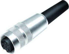 binder 09 0306 09 03-20 Złącze żeńskie kablowe złącze żeńskie proste Seria: 680 Łączna ilość styków: 3 1 szt.