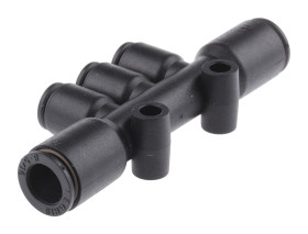 Złączka pneumatyczna Wciskane 8 mm Wciskane 6 mm Legris Adapter teowy do rur