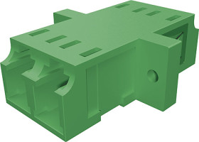 Adapter światłowodowy typ LC do LC Simplex Jednomodowy Zielony RS PRO