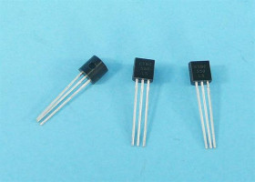 BC-550 NPN TO-92 0,1A/45V/0,5W TRANZYS