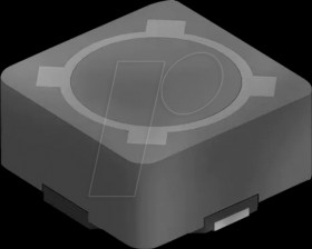 PISA2812-100M-04 SMD power inductor, PISA2812, ferrite, 10µ