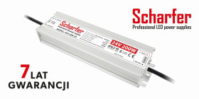 Zasilacz led hermetyczny 24V 200W Scharfer 7Y