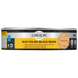 Liberon 126866 Black Bison Wax Paste Antique Pine 150ml