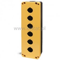 Kaseta sterownicza 6 przyciskowa żółta Giovenzana