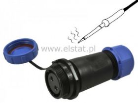 Złącze przemysłowe SP2111/S2II GN kabel ( 2P 30A)