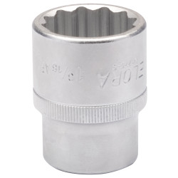 Elora 00509 1.3/16&quot; 3/4&quot; Square Drive Bi-hexagon Socket