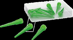 ND18P Plastic dispensing needle, 0.84 mm, green