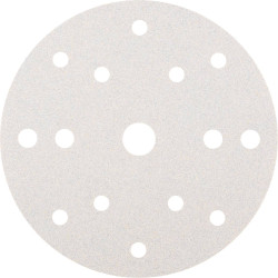Rhodius 305979 RHODIUS SKP15 BIAŁY V, 50 szt. Krążek rzepowy 150 mm, kształt CK 861, ziarno 100, ALPHAline, do metali ni