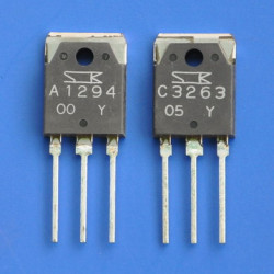 1pcs 2SA1294 &amp; 1pcs 2SC3263 SANKEN Audio Transistor, A1294 C3263