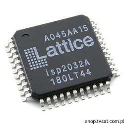 ISP2032A180LT44 PLD ICs SMD-TQFP44 LATTICE