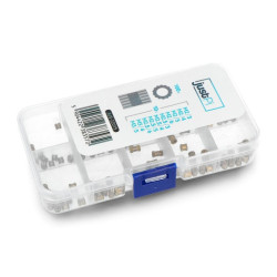 Mosiężny gwint - insert do druku 3D - różne rozmiary - zestaw 100 sztuk - justPi