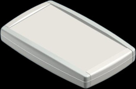 ABS enclosure, (L x W x H) 155 x 96 x 24.2 mm, light gray/white (RAL 9002), IP54, TN21-B.30