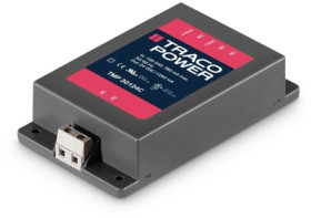 AC/DC converter, 85-264 VAC 120-370 VDC, 30 W, 3 outputs, 5/±12 VDC, TMP 30512C