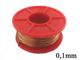 Drut nawojowy 0,1mm szpulka 100g