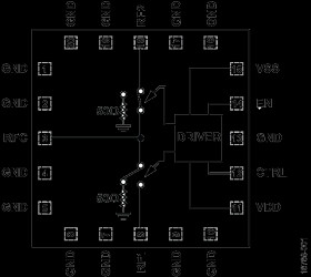 Silicon SPDT Switch, Nonreflective, 9 kHz to 44 GHz