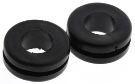 Przelotka kablowa średnica otworu 11mm średnica kabla 8mm Przelotka kablowa grubość panelu 1.6mm PVC Ø Maximum of 8mm