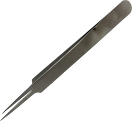 Tweezers, uninsulated, antimagnetic, carbon steel, 110 mm, BYB-7-30L0113